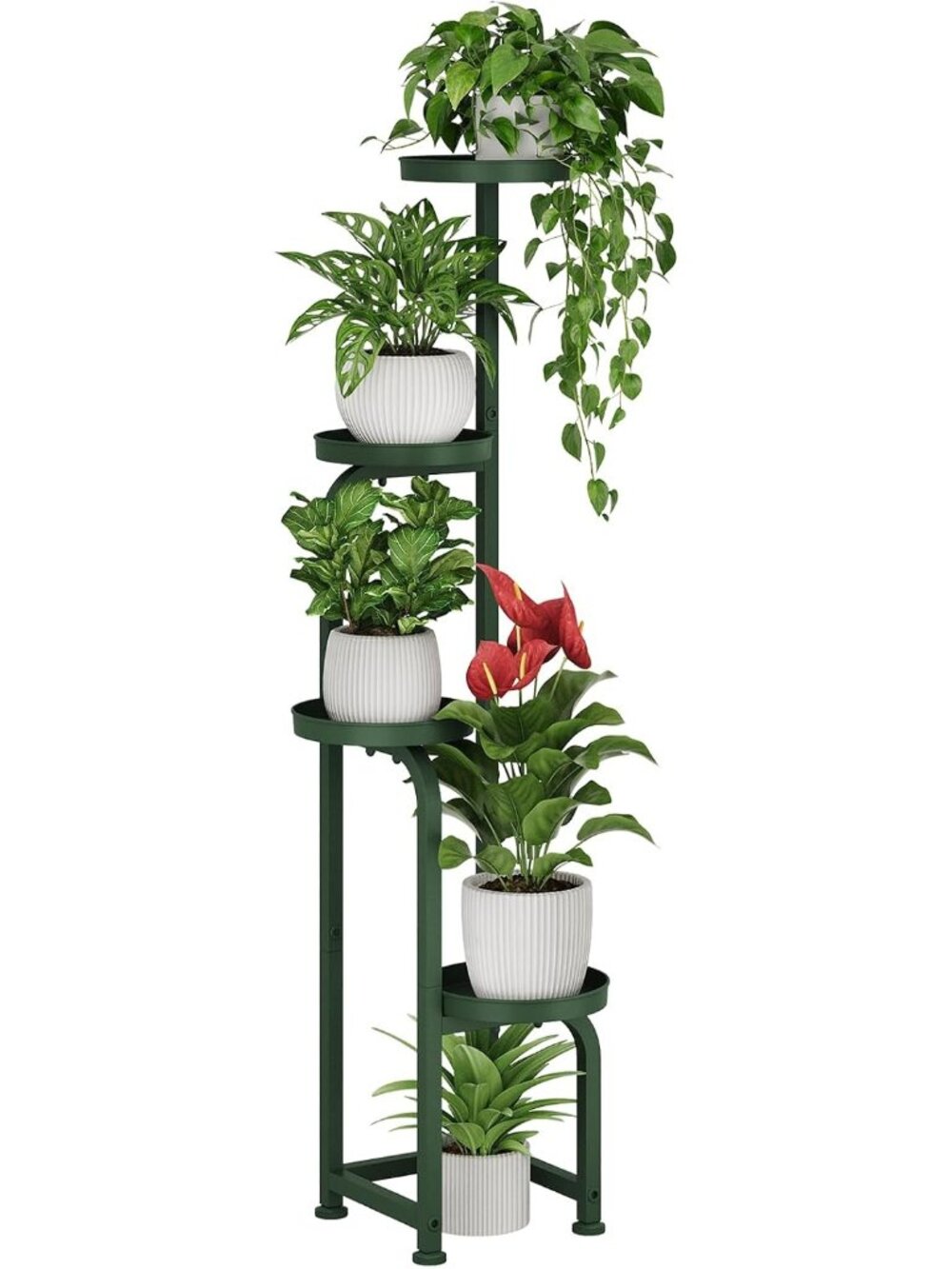 New Corner Plant Stand Indoor Outdoor Tall Metal Flower Pot Stands